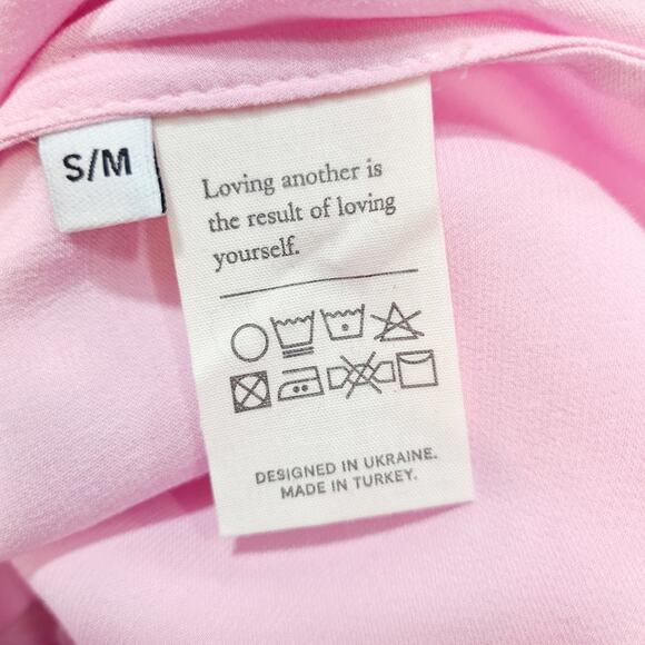 Sleeper Pastelle Oversize Pants in Pink S/M - Picture 9 of 12